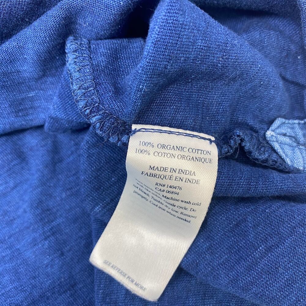 Faherty Blue Polo Shirt - Picture 3 of 5